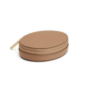 Bolsa De Maquillaje Cuyana Travel Jewelry Mujer Kaki | PME9621XY