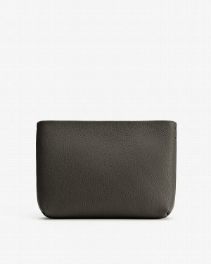 Bolso Pequeño Cuyana Mini Cremallera Mujer Verde Oscuro | VMJ7822AF