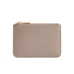 Bolso Pequeño Cuyana Zero Waste Slim Cuero Mujer Gris | KGN9977DK