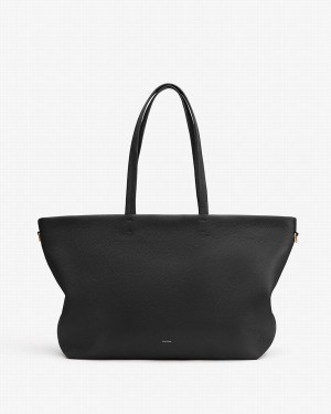 Bolso Tote Cuyana Classic Easy Cremallera Mujer Negras | OAO7651NF