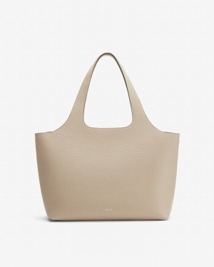 Bolso Tote Cuyana System Mujer Gris | YSN7857AN