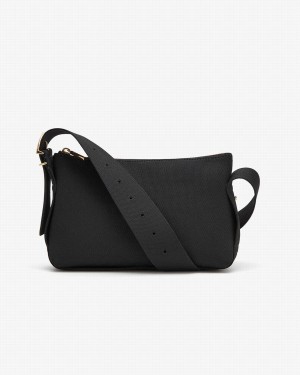 Bolsos Cruzados Cuyana Small Sling Mujer Negras | FXE297JX
