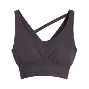 Camisa Recortada Cuyana Stretch Mujer Gris | WYZ7012OR