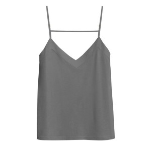 Camiseta Tirantes Cuyana Organic Pima Cami Mujer Gris | DMR5963LL
