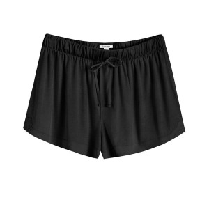 Short Cuyana Organic Pima Sleep Mujer Negras | LXY716PV