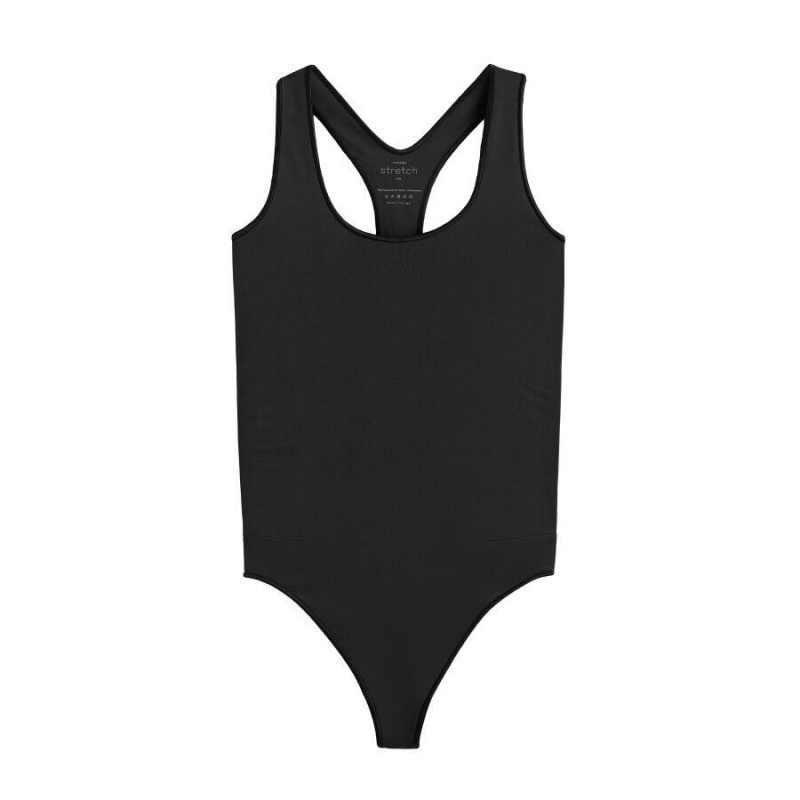 Bañadores Cuyana Stretch Mujer Negras | DMM995XM
