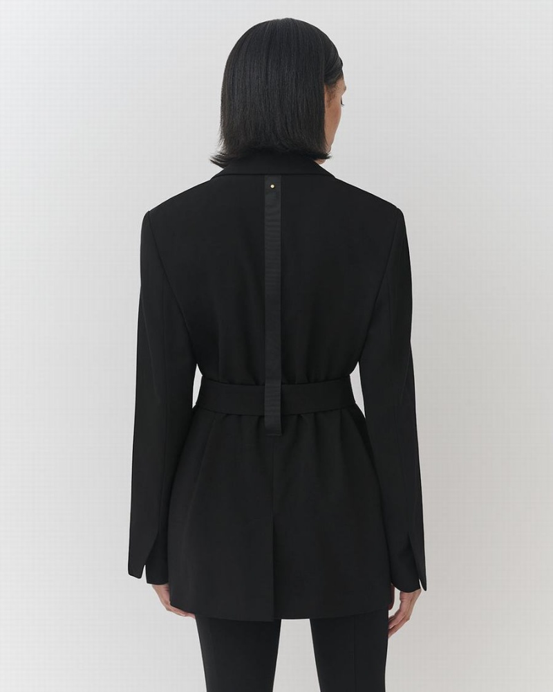 Blazers Cuyana Relaxed Mujer Negras | PKZ2355IO