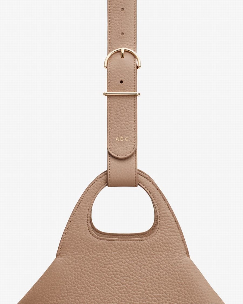 Bolsa De Hombro Cuyana Paloma Mujer Kaki | NQY2244HC