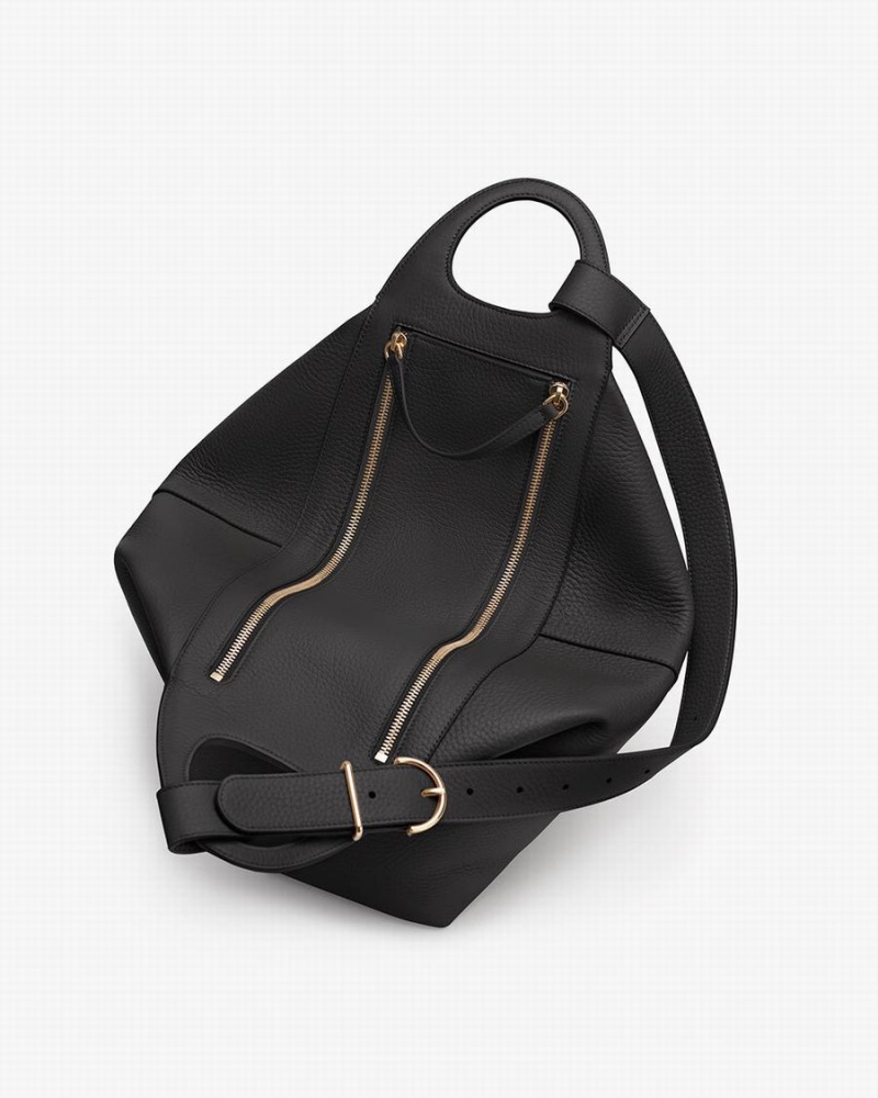 Bolsa De Hombro Cuyana Paloma Mujer Negras | ILY1685VZ