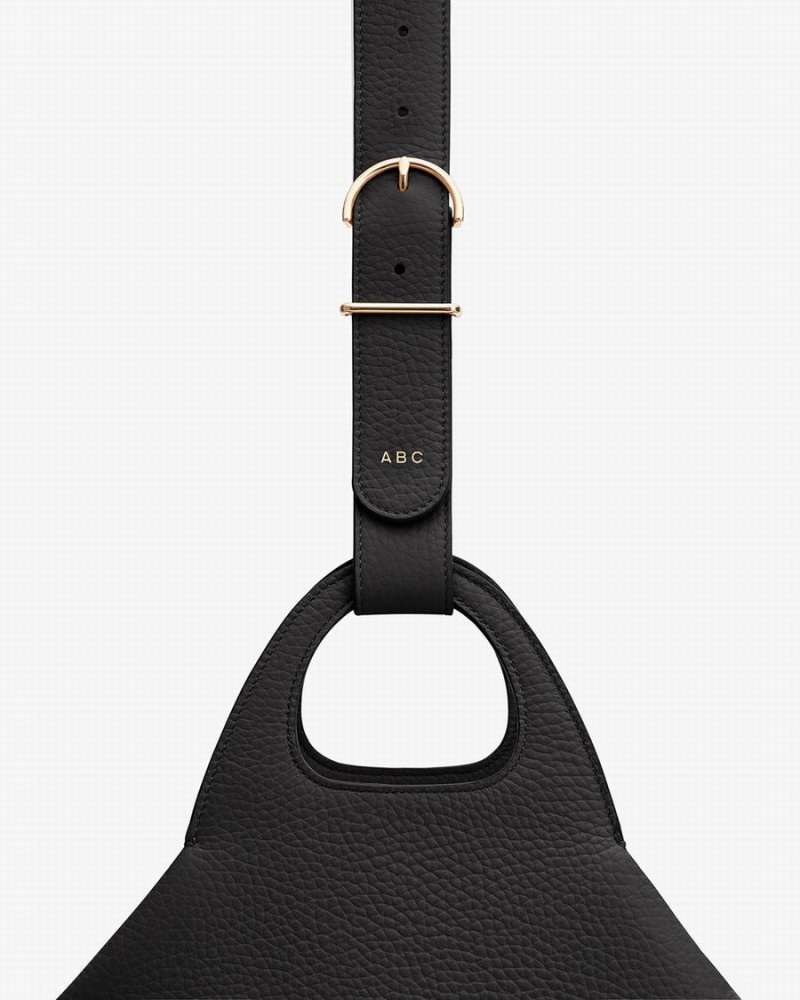 Bolsa De Hombro Cuyana Paloma Mujer Negras | ILY1685VZ