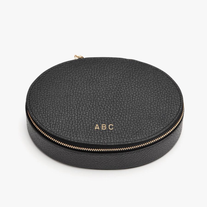 Bolsa De Maquillaje Cuyana Jewelry Case Mujer Negras | XMC1513QQ