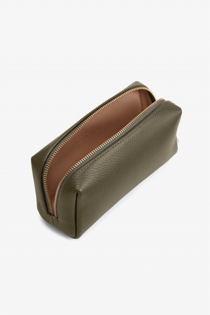 Bolsa Estuche Cuyana Tech Mujer Verde Oscuro | HWG6472KF