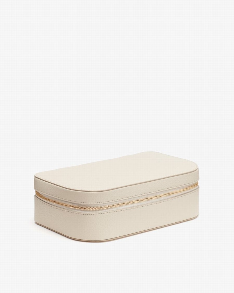 Bolsa Estuche Cuyana Travel Beauty Mujer Blancas | SXW5328AH