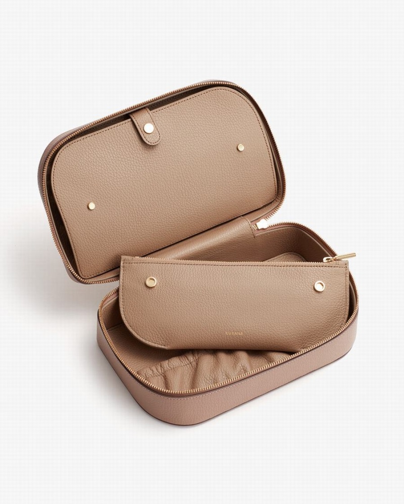 Bolsa Estuche Cuyana Travel Beauty Mujer Rosas | XZB959ID