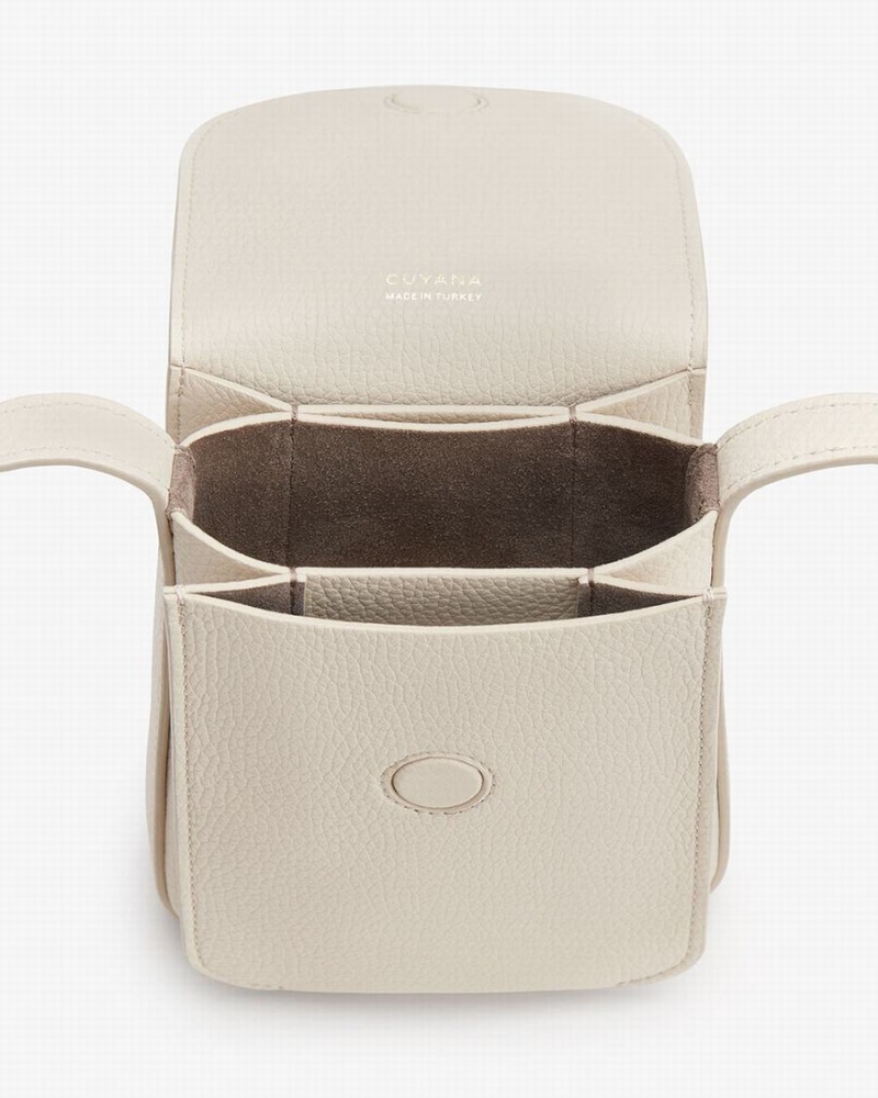 Bolsa Para Movil Cuyana Concertina Mujer Blancas | ABM6472LM