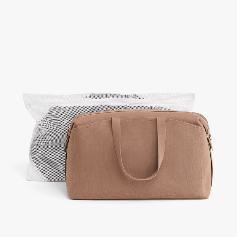 Bolsas De Aseo Cuyana Extra Large Recycled Mesh Mujer Blancas | DBK1933UL
