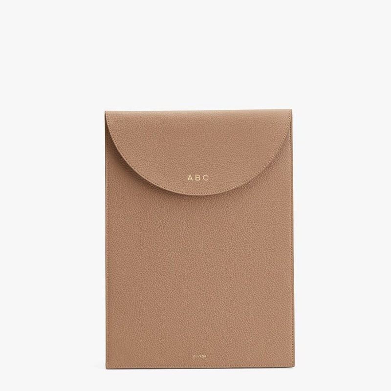 Bolsas Para Portatil Cuyana Convertible Cuero Mujer Kaki | JJY4894OQ