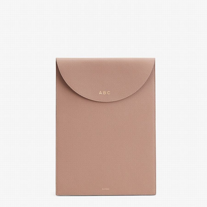 Bolsas Para Portatil Cuyana Convertible Cuero Mujer Rosas | JNZ9427WG