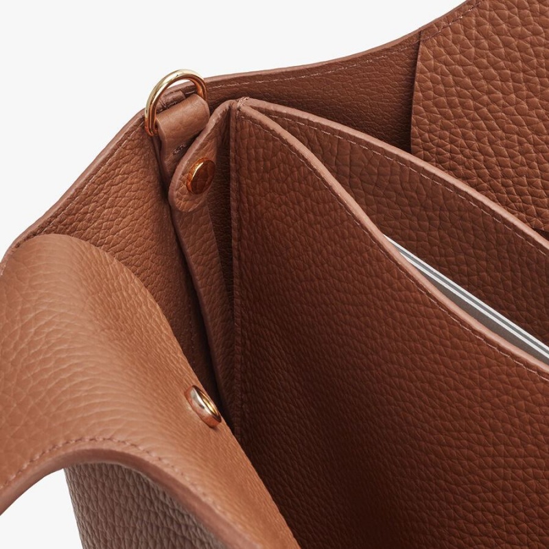Bolsas Para Portatil Cuyana System Mujer Marrones | ORH3367BX