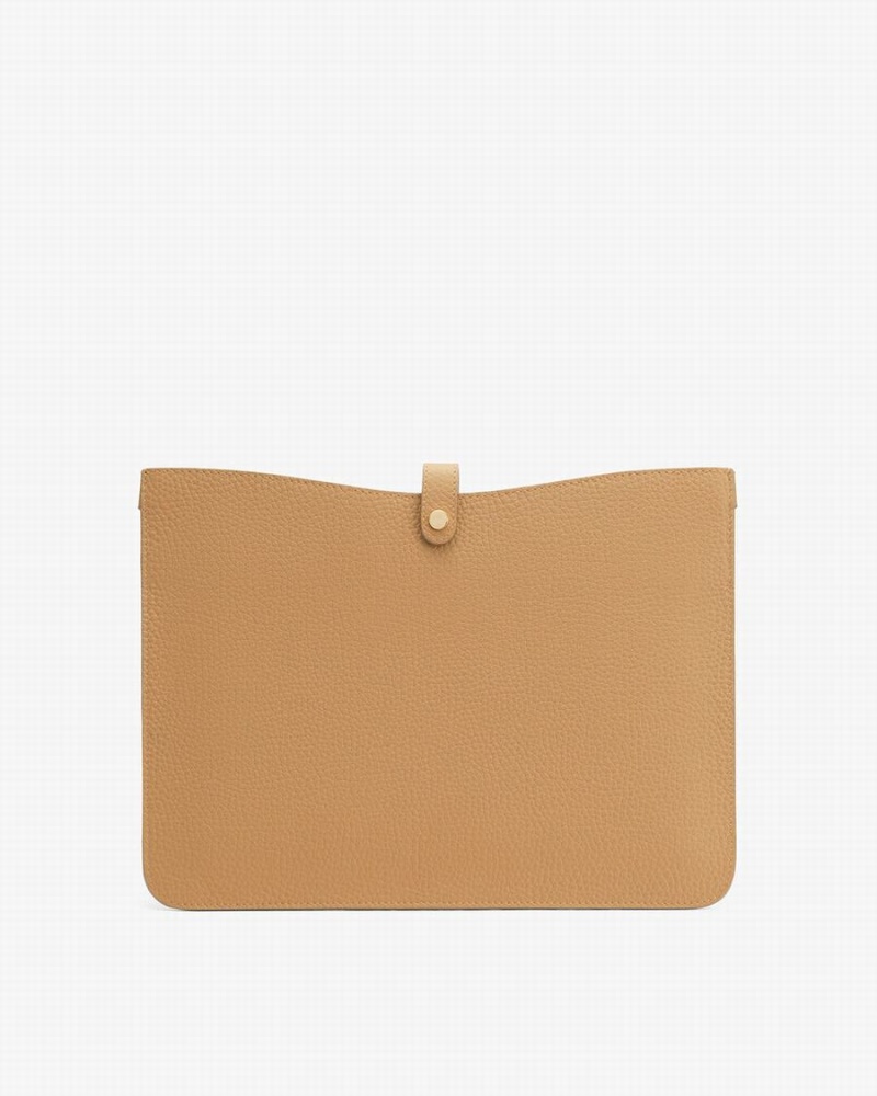 Bolsas Para Portatil Cuyana System Mujer Amarillo Marrones | JZW9384ZW