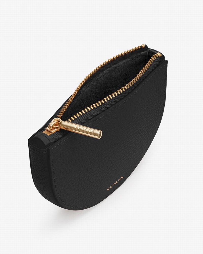 Bolso Pequeño Cuyana Half Moon Mujer Negras | YKJ3267UJ