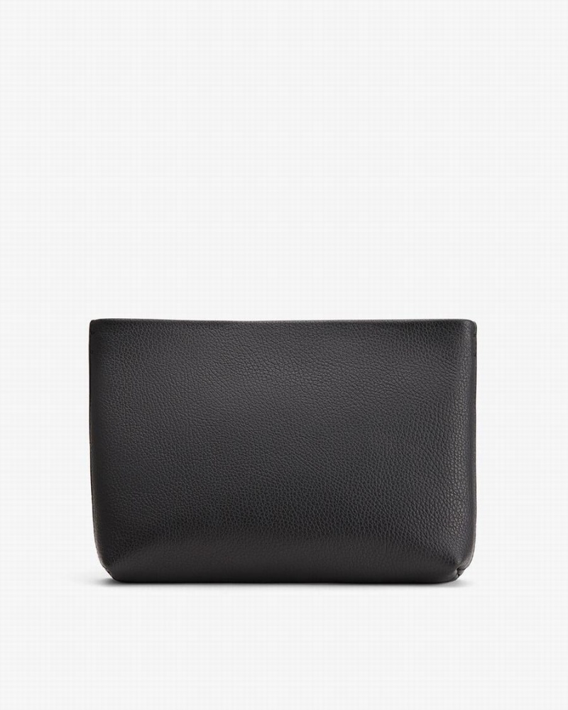 Bolso Pequeño Cuyana Small Cremallera Mujer Negras | DZH3435QL