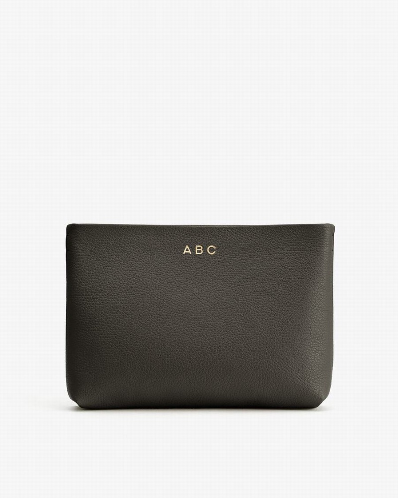 Bolso Pequeño Cuyana Small Cremallera Mujer Verde Oscuro | MWU7823XH