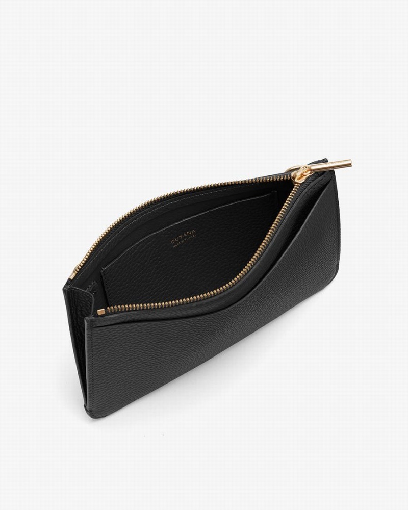 Bolso Pequeño Cuyana System Cremallera Mujer Negras | UDW4698KA