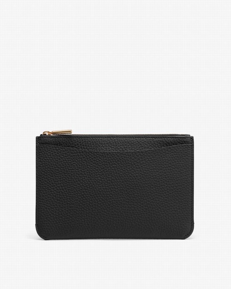 Bolso Pequeño Cuyana System Cremallera Mujer Negras | UDW4698KA