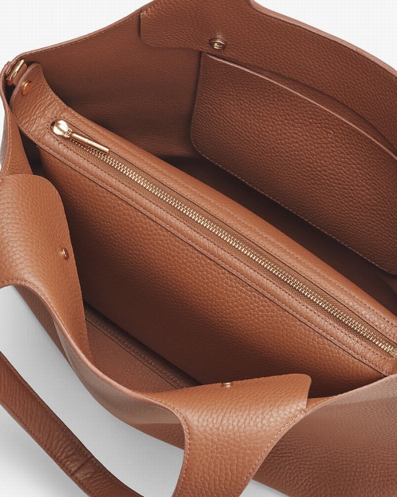 Bolso Pequeño Cuyana System Insert Mujer Marrones | ETB6571TD