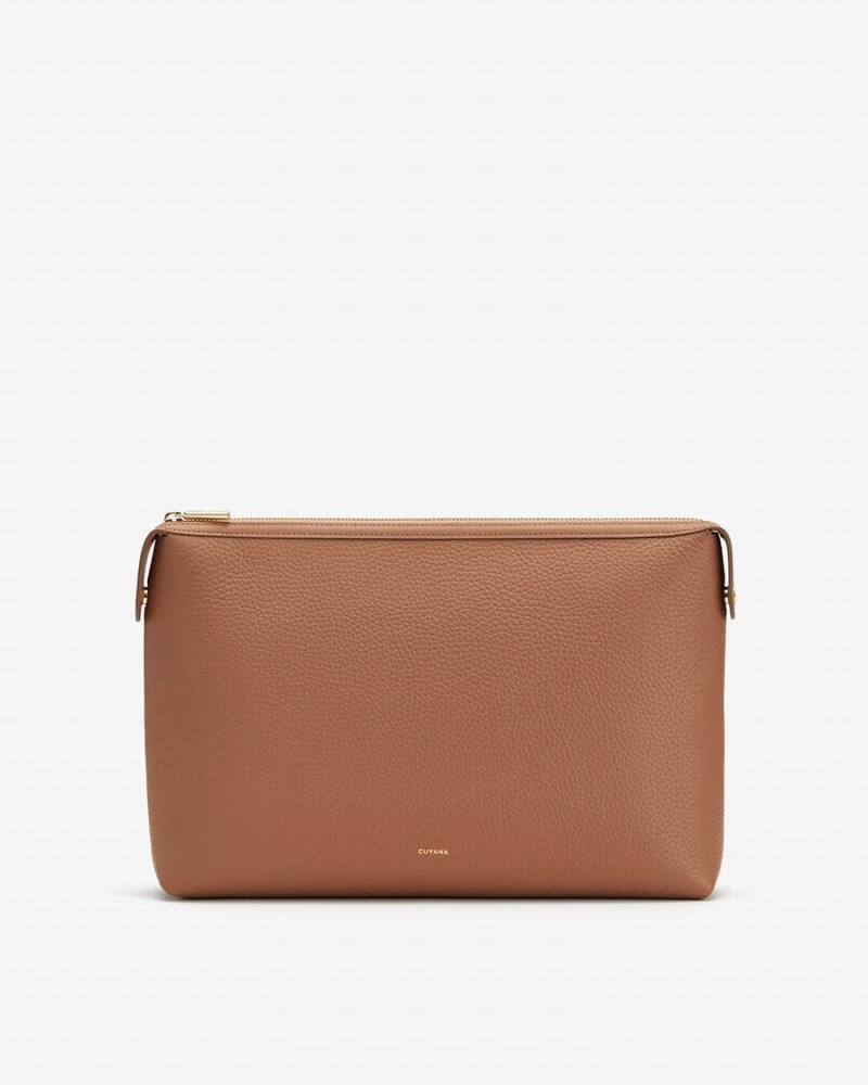 Bolso Pequeño Cuyana System Insert Mujer Marrones | ETB6571TD
