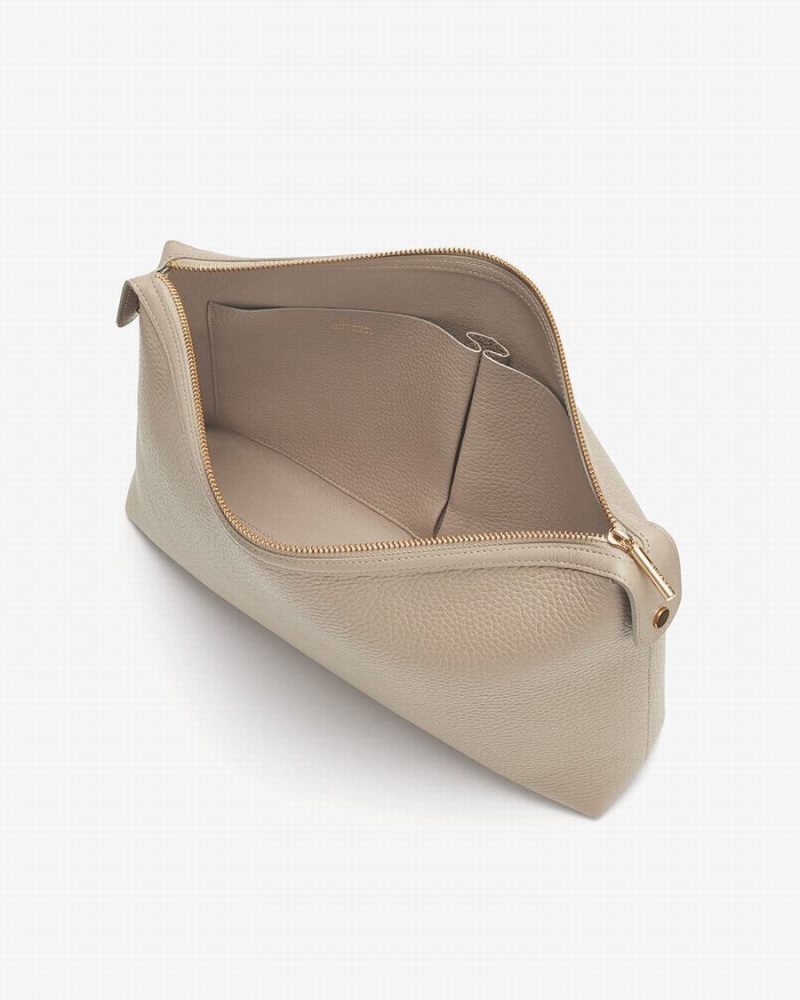 Bolso Pequeño Cuyana System Insert Mujer Gris | MOL8222MF