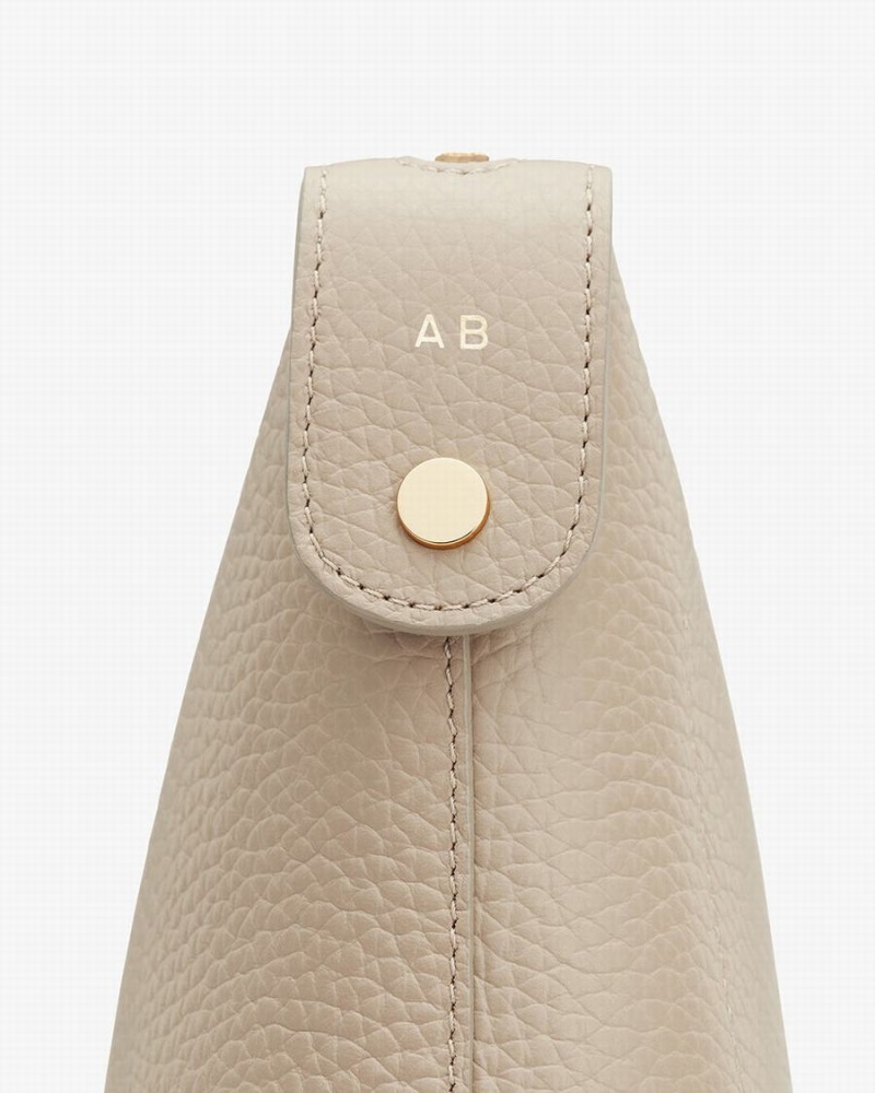 Bolso Pequeño Cuyana System Insert Mujer Gris | MOL8222MF