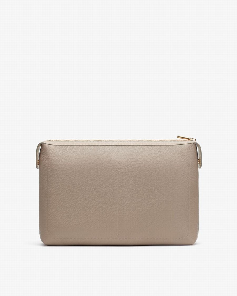 Bolso Pequeño Cuyana System Insert Mujer Gris | NEQ8518DQ