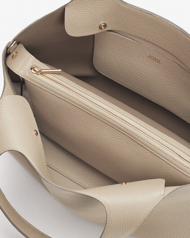 Bolso Pequeño Cuyana System Insert Mujer Gris | NEQ8518DQ