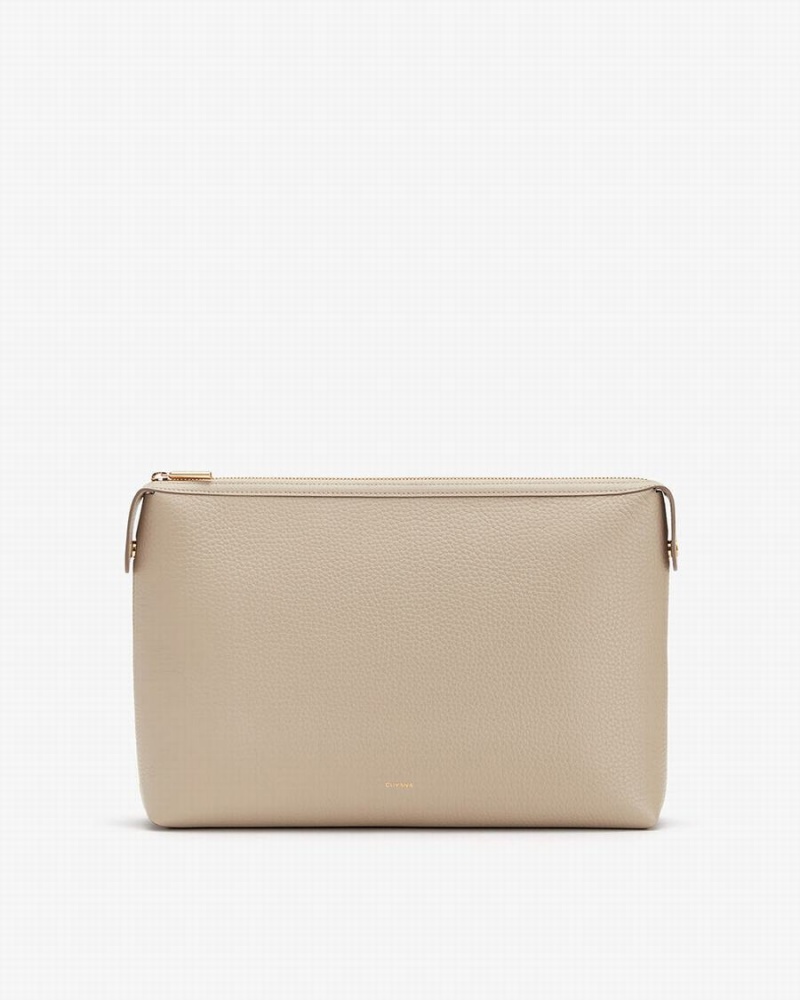 Bolso Pequeño Cuyana System Insert Mujer Gris | NEQ8518DQ