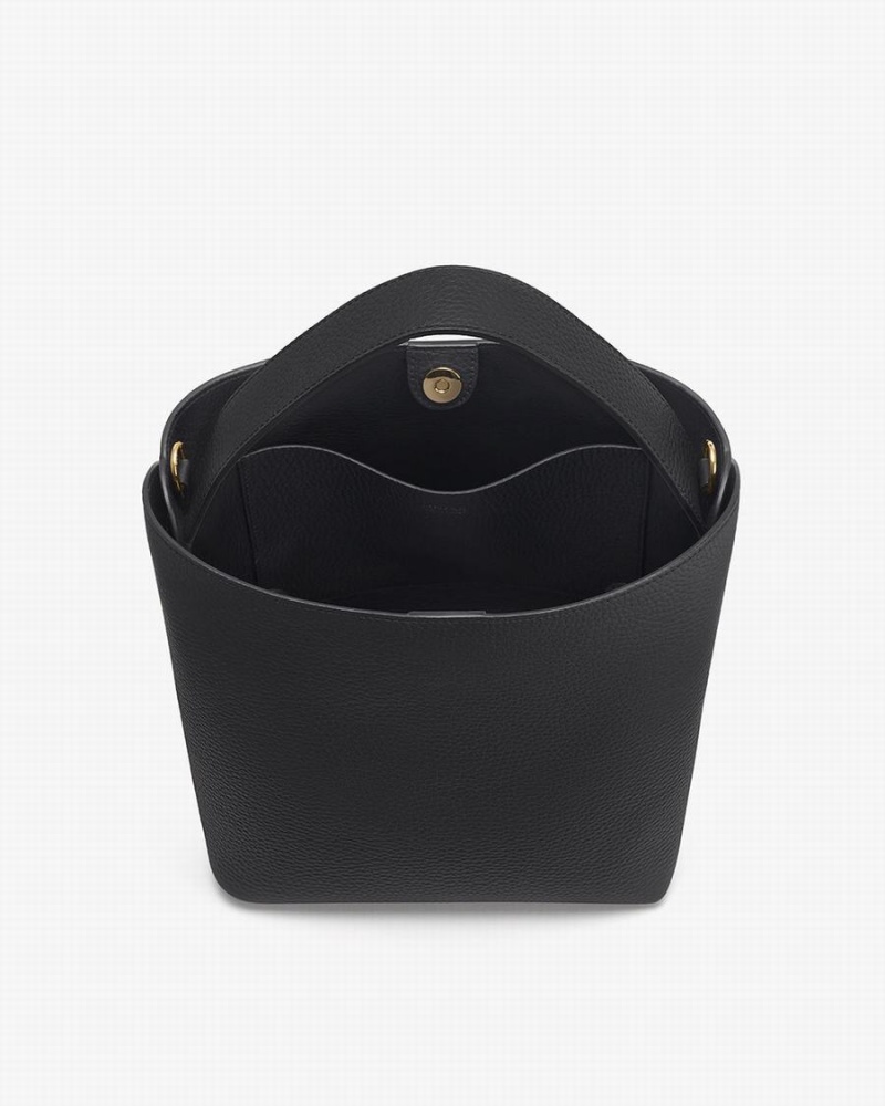 Bolso Saco Cuyana Linea Mujer Negras | QEQ9190VU