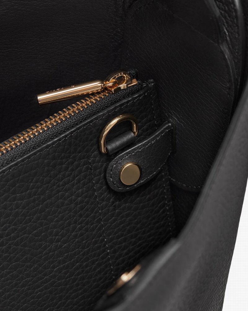 Bolso Saco Cuyana Linea Mujer Negras | QEQ9190VU