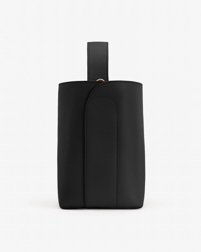 Bolso Saco Cuyana Linea Mujer Negras | QEQ9190VU