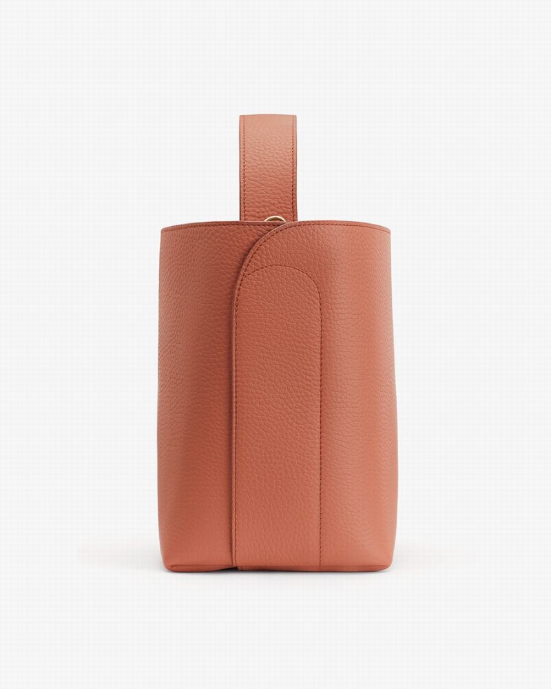 Bolso Saco Cuyana Linea Mujer Rojas Marrones | CBJ9485GU