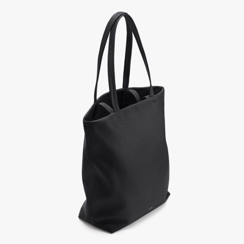 Bolso Tote Cuyana Altas Easy Mujer Negras | NZE681YN