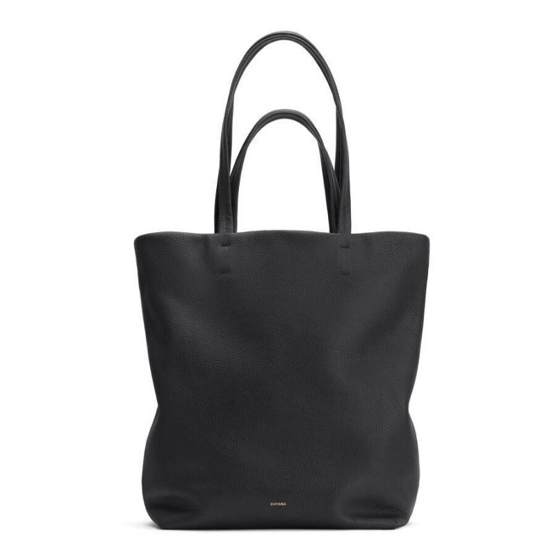 Bolso Tote Cuyana Altas Easy Mujer Negras | NZE681YN