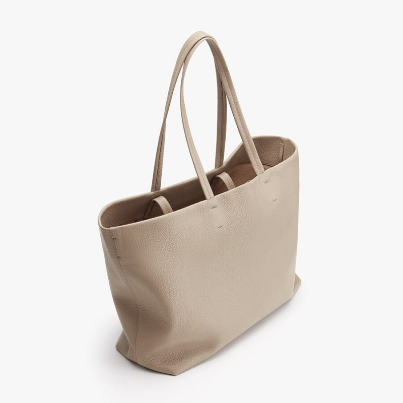 Bolso Tote Cuyana Classic Easy Mujer Gris | TWM7147IM