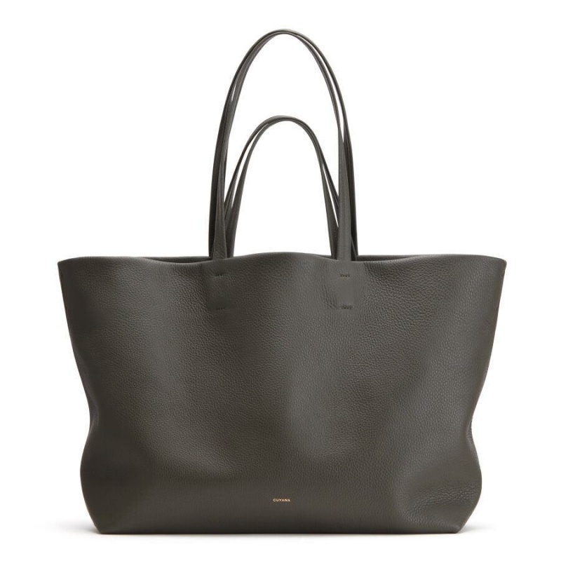 Bolso Tote Cuyana Classic Easy Mujer Verde Oscuro | GPZ8136TL