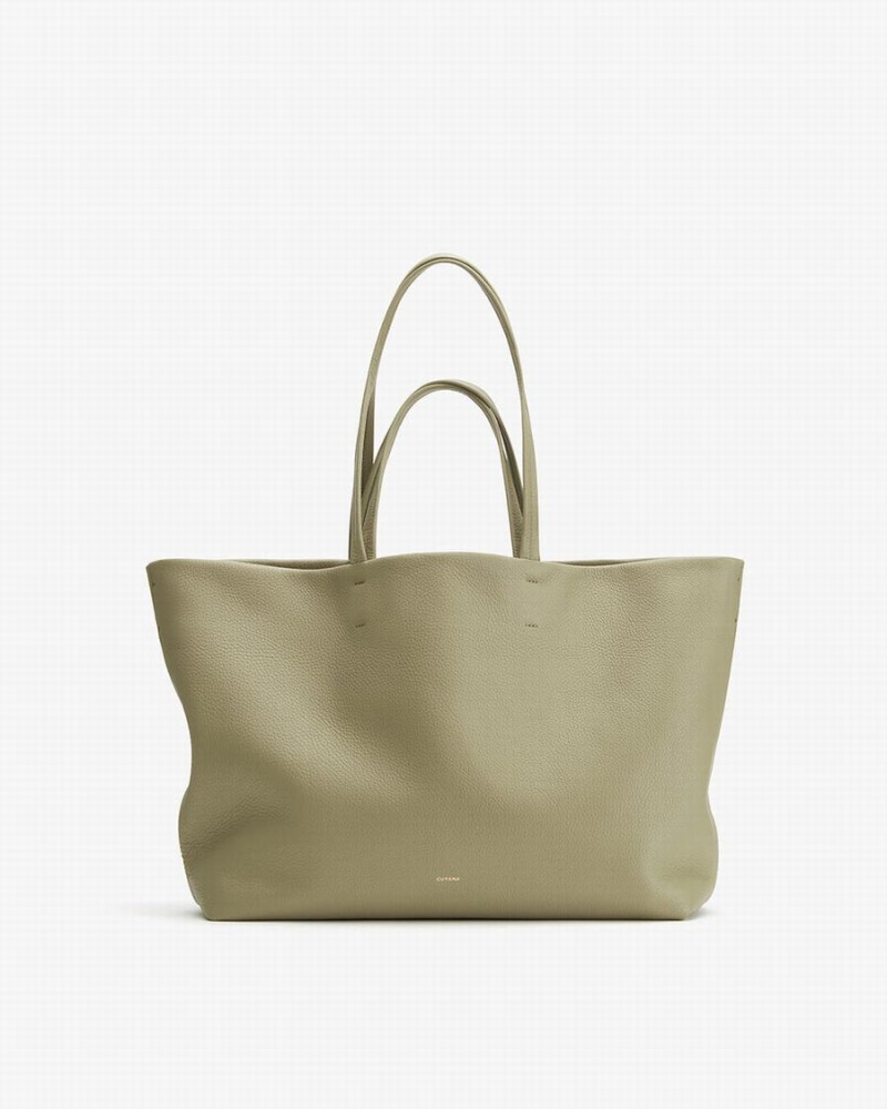 Bolso Tote Cuyana Classic Easy Mujer Verde | MUW8252NX