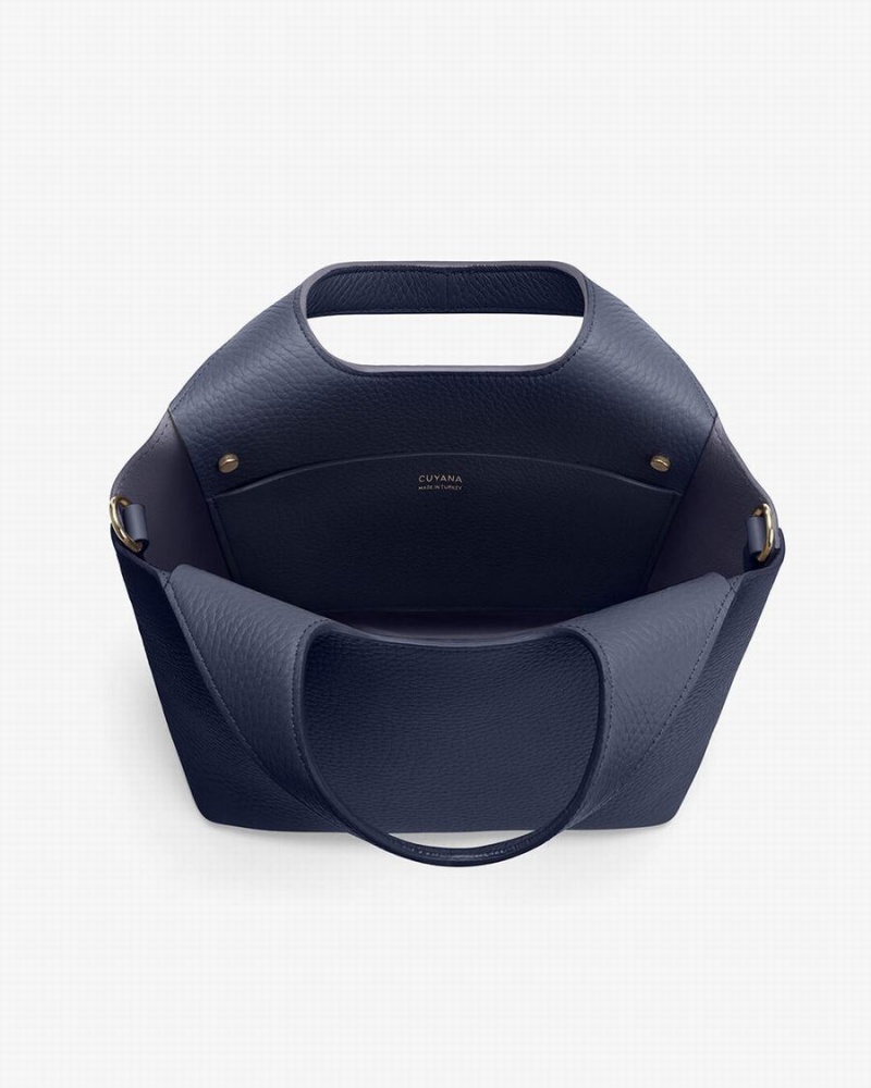 Bolso Tote Cuyana Mini System Mujer Azul Marino | WCR8547OP