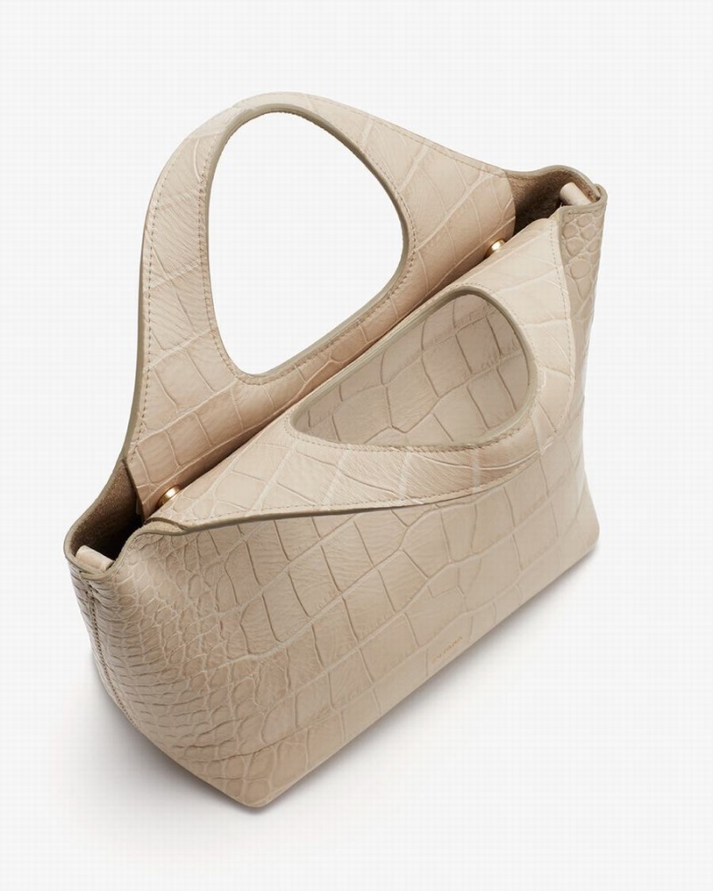 Bolso Tote Cuyana Mini System Mujer Gris | ABM3415QN