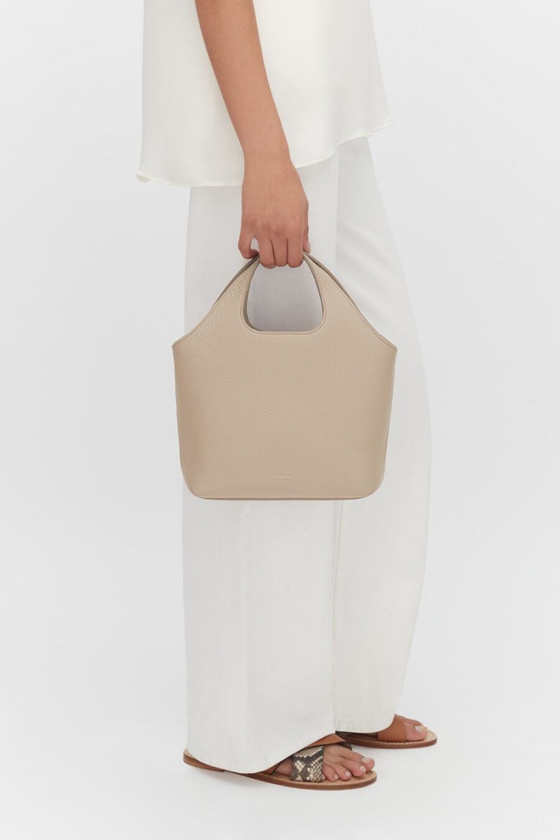 Bolso Tote Cuyana Mini System Mujer Gris | BPH9725UJ