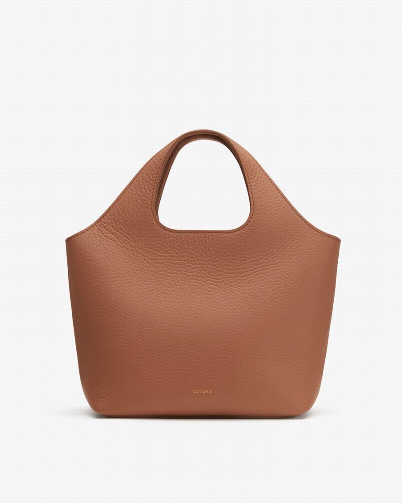 Bolso Tote Cuyana Mini System Mujer Marrones | RPS5822ZU
