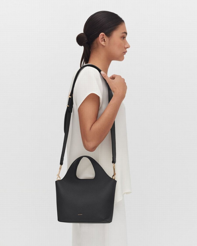 Bolso Tote Cuyana Mini System Mujer Negras | EVS5495SE